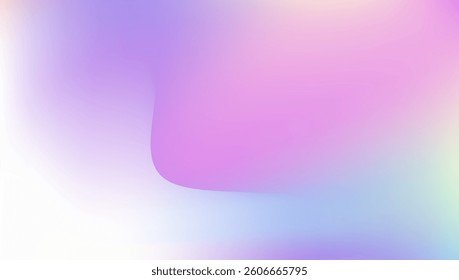 Hologram Gradient. Rainbow Light. Abstract Background. Vibrant Paper. Violet Pop Background. Shiny Holography Template. Retro Shapes. Pearlescent Texture. Blue Hologram Gradient