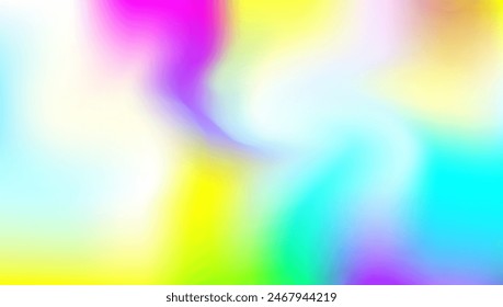 Hologram Gradient. Rainbow Paper. Abstract Texture. Hipster Fluid. Pop Holography Illustration. Blue Shiny Background. Holographic Texture. Soft Surface. Pink Hologram Gradient