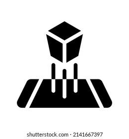 Hologram Icon Vector Symbol Design Illustration