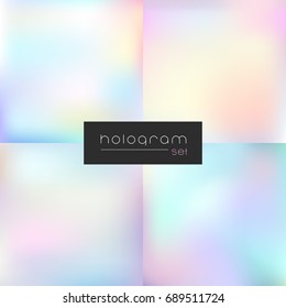 Hologram light gradient set