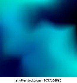 Hologram modern deep background. Smooth mesh blurred futuristic template. Bright hipster foil style backdrop. Blank Holographic spectrum gradient for printed products, covers.