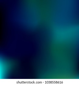 Hologram modern deep background. Smooth mesh blurred futuristic template. Bright hipster foil style backdrop. Blank Holographic spectrum gradient for printed products, covers.