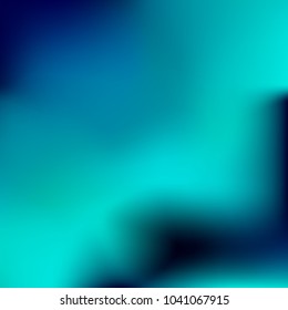 Hologram modern deep background. Smooth mesh blurred futuristic template. Bright hipster foil style backdrop. Blank Holographic spectrum gradient for printed products, covers.