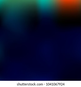 Hologram modern deep background. Smooth mesh blurred futuristic template. Bright hipster foil style backdrop. Blank Holographic spectrum gradient for printed products, covers.