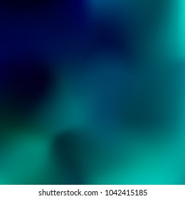 Hologram modern deep background. Smooth mesh blurred futuristic template. Bright hipster foil style backdrop. Blank Holographic spectrum gradient for printed products, covers.