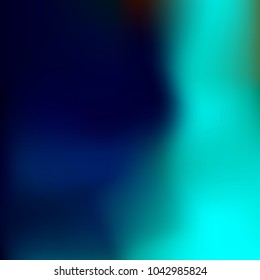 Hologram modern deep background. Smooth mesh blurred futuristic template. Bright hipster foil style backdrop. Blank Holographic spectrum gradient for printed products, covers.