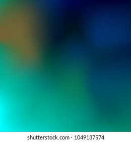 Hologram modern deep background. Smooth mesh blurred futuristic template. Bright hipster foil style backdrop. Blank Holographic spectrum gradient for printed products, covers.