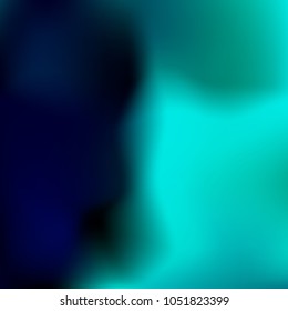 Hologram modern deep background. Smooth mesh blurred futuristic template. Bright hipster foil style backdrop. Blank Holographic spectrum gradient for printed products, covers.