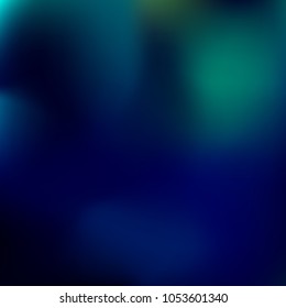Hologram modern deep background. Smooth mesh blurred futuristic template. Bright hipster foil style backdrop. Blank Holographic spectrum gradient for printed products, covers.
