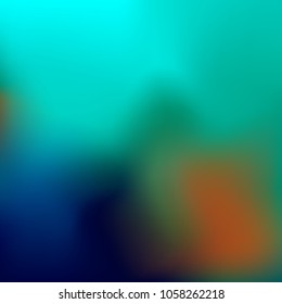 Hologram modern deep background. Smooth mesh blurred futuristic template. Bright hipster foil style backdrop. Blank Holographic spectrum gradient for printed products, covers.