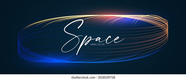 Hologram motion striped light effect with fluid color. Abstract shining wave background. Magic screen design.