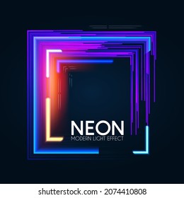 Efecto de la luz de corte del movimiento holograma con color fluido. Resumen de fondo de onda brillante. Diseño de pantalla mágica.