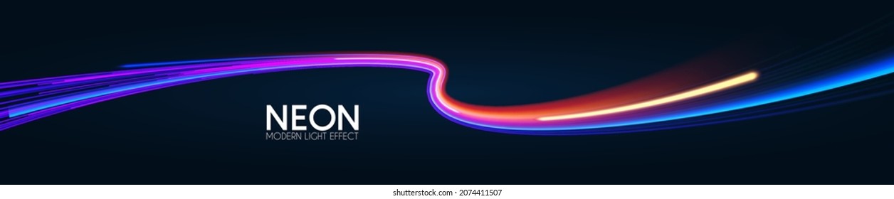 Efecto de la luz de corte del movimiento holograma con color fluido. Resumen de fondo de onda brillante. Diseño de pantalla mágica.