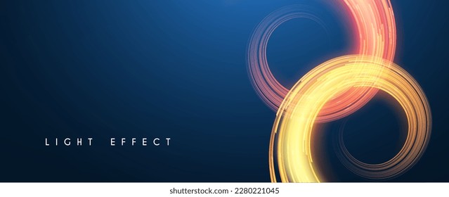 Efecto de la luz de corte del movimiento holograma con color fluido. Resumen de fondo de onda brillante. Diseño de pantalla mágica.