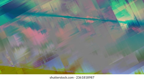 Hologram multicolor blurred background vectore