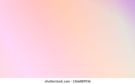 Hologram Pink Gradient Background. For Template Cell Phone Backgrounds. Vector Illustration