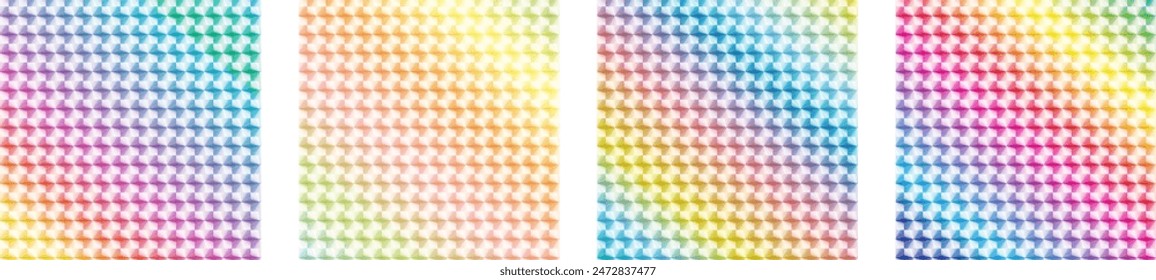 Hologram (prism) background material. Rainbow-colored. Gradation.