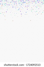 Hologram Rain Independence Transparent Background. Magic Celebrate Dust Backdrop. Transparent Background. Unicorn Abstract Design.