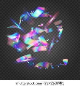 Hologram Sparkles. Luxury Art. Glitter Foil. Metal Christmas Serpentine. Holographic Texture. Neon Confetti. Pink Disco Tinsel. Party Burst. Blue Hologram Sparkles