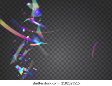 Hologram Sparkles. Neon Effect. Carnival Glare. Purple Metal Confetti. Laser Design. Flying Art. Retro Vaporwave Backdrop. Fantasy Foil. Pink Hologram Sparkles