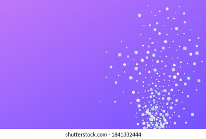 Hologram Splash Christmas Blue Background. Colorful Top Shine Card. Effect Texture. Magic Decoration Backdrop.