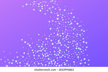 Fondo azul del efecto de salpicadura del holograma. Papel de tapiz de la Ronda del Festival Multicoloreado. Tarjeta de Navidad. Patrón feliz de colores.