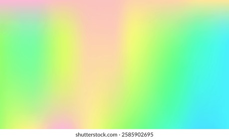 Hologram Texture. Abstract Background. Digital Fluid. Shiny Futuristic Backdrop. Metal Cover. Psychedelic Retro Gradient. Iridescent Gradient. Soft Effect. Pink Hologram Texture