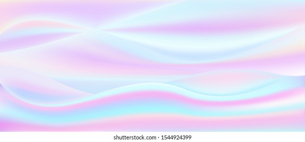 Fondo de textura holográfica. Papel iridiscente arcoiris. Diseño vectorial de primera calidad.