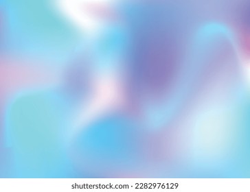 Hologram Texture. Blue Retro Background. Holographic Gradient. Cosmos Flyer. Neon Holography Template. Iridescent Background. Pastel Mesh. Shiny Image. Purple Hologram Texture