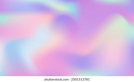 Hologram Texture. Blur Concept. Shiny Spectrum Backdrop. Holographic Background. Pink Metal Gradient. Metalic Foil. Vintage Flyer. Abstract Background. Violet Hologram Texture