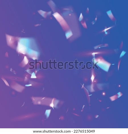 Hologram Texture. Disco Abstract Sunlight. Laser Banner. Digital Foil. Holographic Confetti. Kaleidoscope Background. Purple Blur Sparkles. Flying Art. Pink Hologram Texture