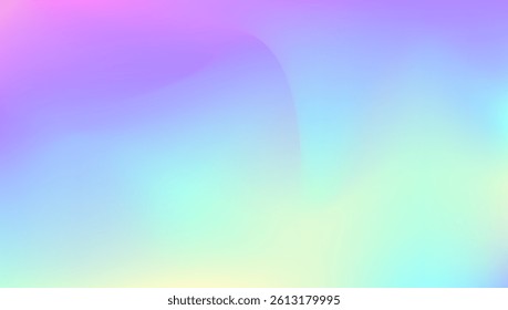 Hologram Texture. Holographic Gradient. Cosmos Foil. Shiny Image. Blue Blur Gradient. Abstract Background. Bright Fluid. Retro Gasoline Backdrop. Violet Hologram Texture