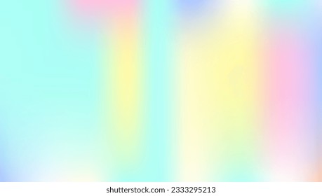 Textura del Holograma. Gradiente irlandés. Portada gráfica. Fondo Pop Azul. Gradiente abstracto. Patrón retro. Fondo holográfico suave. Luz de Unicornio. Textura de holograma púrpura
