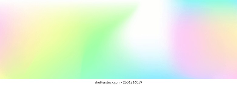 Hologram Texture. Metalic Light. Blur Concept. Iridescent Background. Holographic Gradient. Yellow Pop Background. Neon Futuristic Template. Metal Flyer. Green Hologram Texture