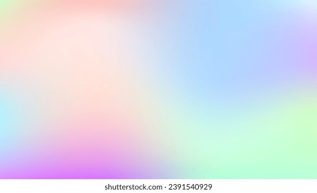 Hologram Texture. Pearlescent Background. Neon Creative Illustration. Kawaii Paper. Liquid Card. Shiny Design. Pink Pop Gradient. Holographic Gradient. Blue Hologram Texture