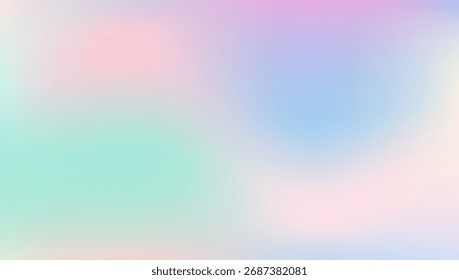 Hologram Texture. Pink Neon Gradient. Retro Minimalist Template. Fantasy Fluid. Abstract Background. Iridescent Background. Metal Banner. Bright Light. Purple Hologram Texture