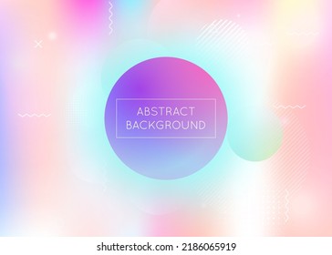 Hologram Texture. Purple Magic Design. Shiny Banner. Simple Dots. Retro Futuristic Composition. Vibrant Flyer. Minimalist Shape. Abstract Background. Violet Hologram Texture