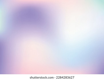 Hologram Texture. Shiny Pattern. Retro Gasoline Invitation. Violet Neon Gradient. Pastel Card. Iridescent Background. Abstract Gradient. Chrome Cover. Pink Hologram Texture