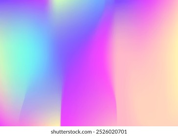 Hologram Texture. Shiny Pattern. Violet Metal Gradient. Cosmos Mesh. Pearlescent Background. Pop Minimalist Illustration. Hipster Fluid. Holographic Background. Pink Hologram Texture