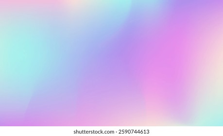 Hologram Texture. Soft Multicolor Backdrop. Pastel Mesh. Abstract Gradient. Blue Pop Background. Retro Effect. Fashion Card. Pearlescent Gradient. Purple Hologram Texture