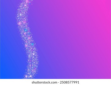 Holograma Tinsel. Textura Disco. Papel de festa. Cristal Banner. Fundo colorido 3d. Unicorn Sparkle. Fita Moderna. Fundo com brilho azul. Holograma rosa Tinsel