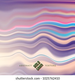Hologram wavy liqud effect texture 