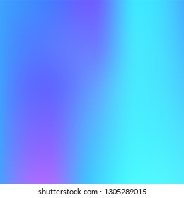 Hologramm coloured gradient. background. Shiny cool funny foil paper. Trendy hologram gradient. Business background.