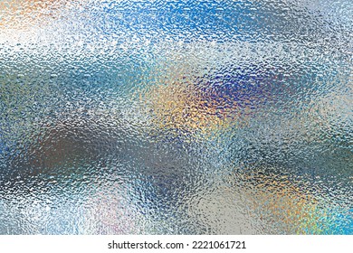 Fondo del Holograma. Efecto de textura holográfica. Fondo abstracto del holograma. Fondo irlandés. Gradiente arcoiris. Superficie de metal de perlaje para diseños de impresiones. Tono pastel. Ilustración del vector