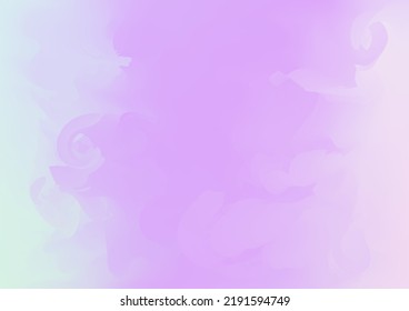 Holograph Dreamy Banner. Pearlescent Holographic Liquid Girlie Horizontal Background Unfocused Girlie Foil Holo Teal. Neon Paper Overlay, 80s, 90s Music Wallpaper Rainbow Overlay Hologram Cover.
