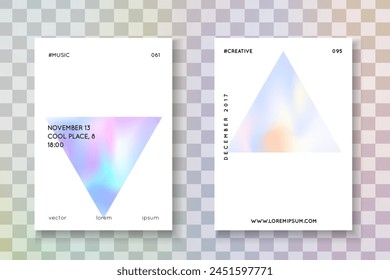 Líquido Holográfico. Forma de geometría. Volante de neón azul. Vector de plástico. Diseño pastel. Fondo perlado. Catálogo Business Pearl. Líquido de holograma púrpura