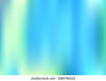 Holograph Minimal Banner. Neon Paper Overlay, 80s, 90s Music Background Rainbow Overlay Hologram Cover. Defocused Girlie Foil Holo Teal. Iridescent Holographic Dreamy Girlie Horizontal Wallpaper