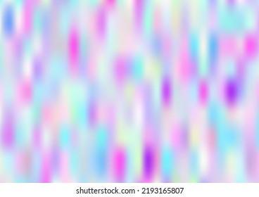 Holograph Minimal Banner. Rainbow Overlay Hologram Cover. Neon Texture Overlay, 80s, 90s Music Background Unfocused Girlie Foil Holo Teal. Iridescent Holographic Fluid Light Horizontal Wallpaper