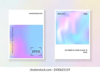 Holograph Poster. Geometric Presentation. Minimal Shape. Memphis Design. Colorful Pearl Backdrop. Fashion Screen. Purple Geometry Flyer. Pink Holograph Poster