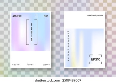 Textura Holográfica. Plano de fundo branco dos negócios. Efeito Cromado. Conceito gráfico. Rótulo de Cor Roxa. Fluido Minimalista. Folha de Espectro. Textura de holograma violeta